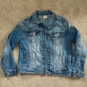 Zara Girls Light Blue Denim Jacket